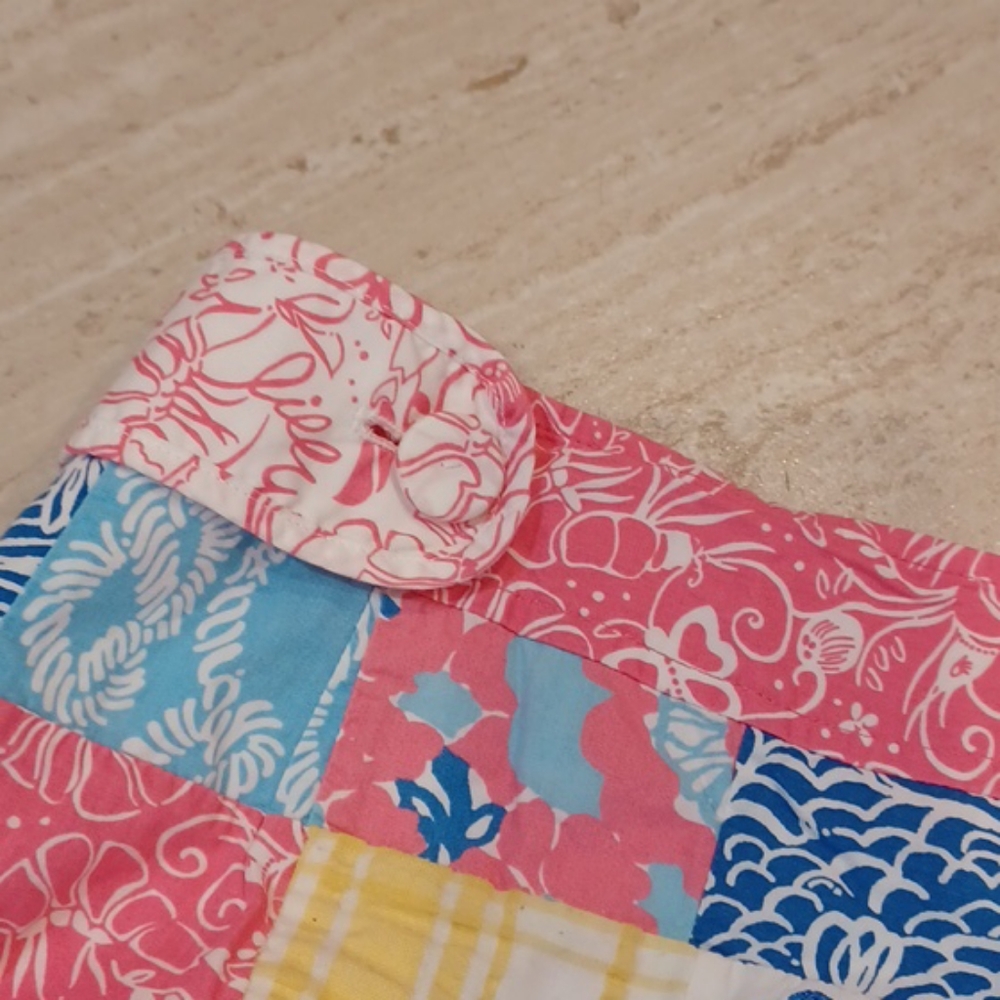 Lilly Pulitzer Sewn Patchwork Skort - image 7